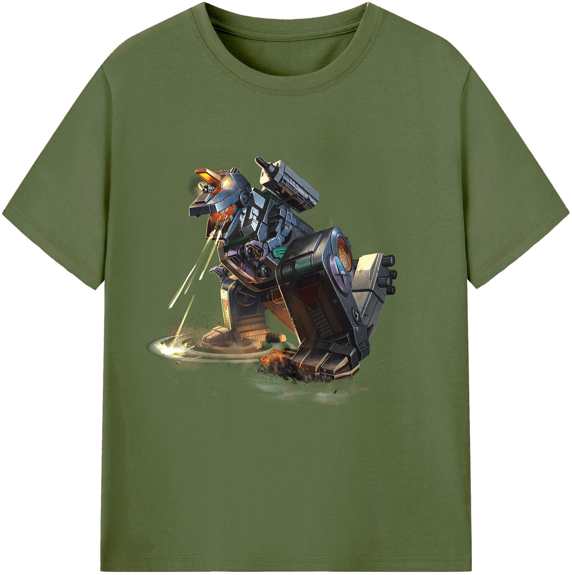 （画像用） Transformers トランスフォーマー 綿100％半袖Tシャツ（フロントプリント）